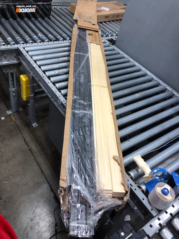 Photo 2 of ZINUS SmartBase Euro Slats Mattress Foundation / 14 Inch Metal Platform Bed Frame / No Box Spring Needed / Sturdy Steel & Wood Frame / Underbed Storage, Full
