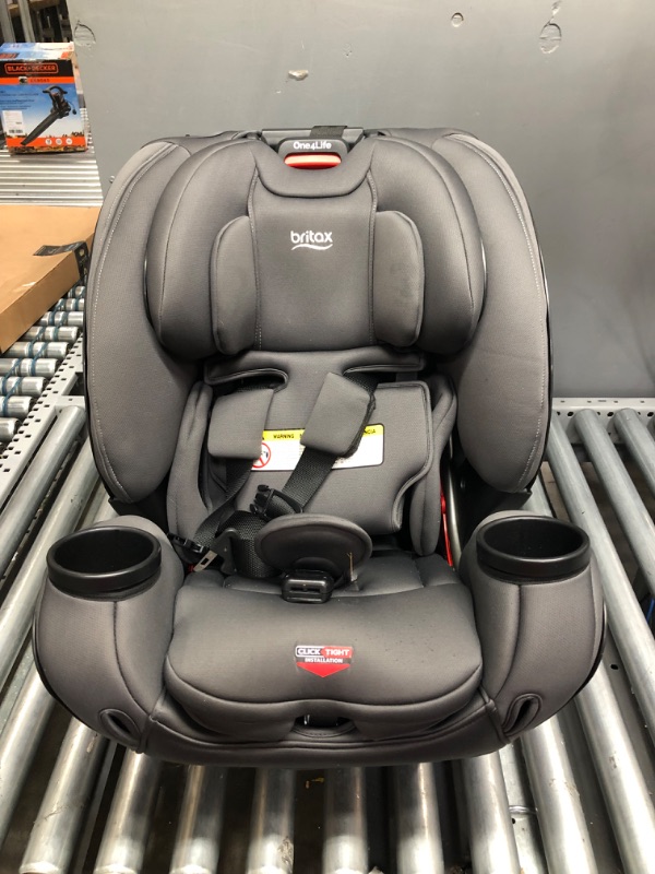 Photo 4 of Britax One4Life ClickTight All-in-One Car Seat – 10 Years of Use – Infant, Convertible, Booster – 5 to 120 pounds - SafeWash Fabric, Drift
