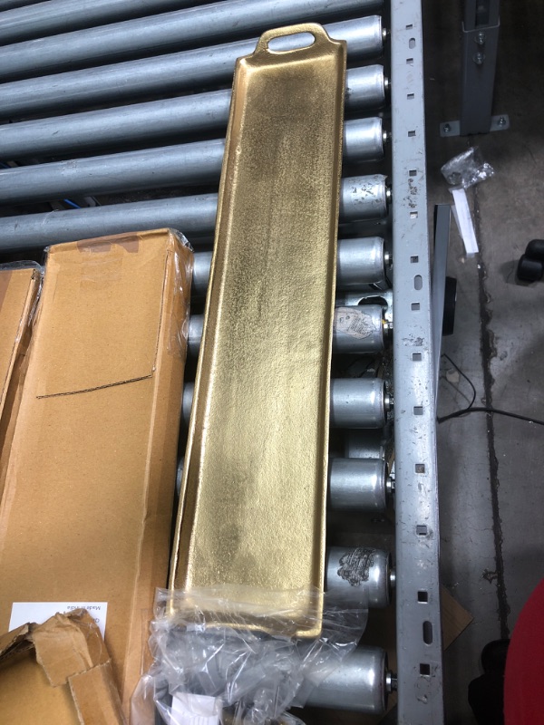 Photo 1 of 26" Khanya Rectangular Aluminum Tray
