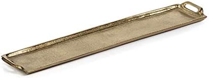 Photo 1 of 26" Khanya Rectangular Aluminum Tray
