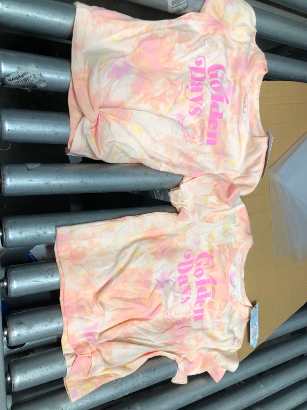 Photo 1 of 2pcks of Girls' Tie-Dye Short Sleeve T-Shirt - Cat & Jack™ // size xs
