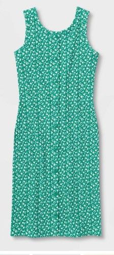 Photo 1 of 3PCKS OF Girls' Button-Front Sleeveless Midi Dress - art class™ // 2 OF THEM ARE SIZE LARGE, 1 XL

