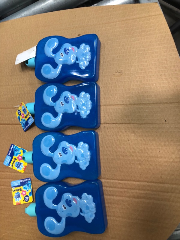 Photo 1 of BUNDLE OF BLUES CLUES BUBBLES FOR KIDS 4 ITEMS