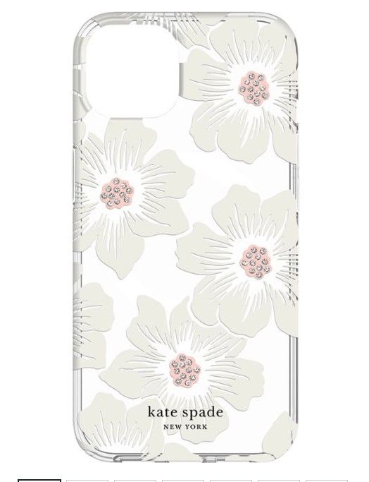 Photo 1 of kate spade new york - Protective Hardshell Magsafe Case for iPhone 13 - Hollyhock