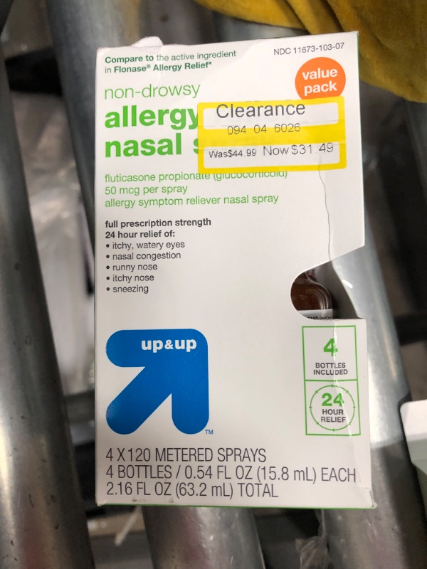 Photo 2 of 
Fluticasone Propionate Allergy Relief Nasal Spray - up & up™

