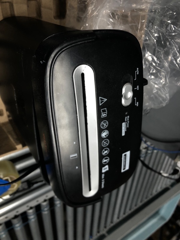 Photo 1 of Autofeed Micro-Cut Paper Shredder