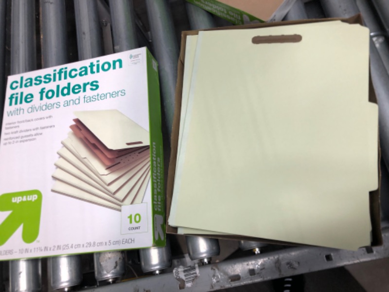 Photo 1 of 20pk  Classification File Folder Letter Size - up & up