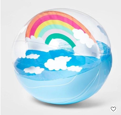 Photo 1 of 17.5" Beach Ball Rainbow - Sun Squad™ - 3 PACK

