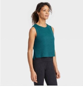 Photo 1 of  Women's Active Cropped Tank Top - a in Motion™ M
