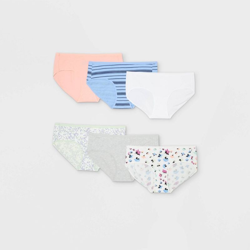 Photo 1 of 2pcks of Woen's 6pk Cotton Hipster Underwear - Auden™ Assorted size medium
