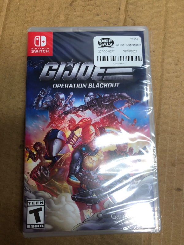 Photo 1 of Gi Joe: Operation Blackout Nintendo Switch
