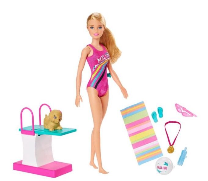 Photo 1 of Barbie Dreamhouse Adventures Swim 'n Dive Doll

