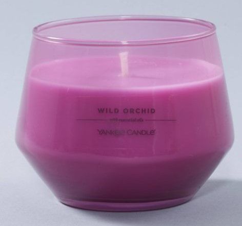 Photo 2 of 10oz 1-Wick Studio Collection Glass Candle Wild Orchid - Yankee Candle + 10oz 1-Wick Studio Collection Glass Candle Ocean Air - Yankee Candle



