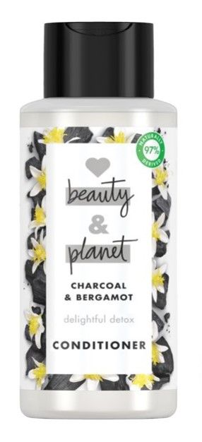 Photo 1 of (x3) Love Beauty & Planet Cleansing Conditioner Charcoal & Bergamot 13.5 oz
