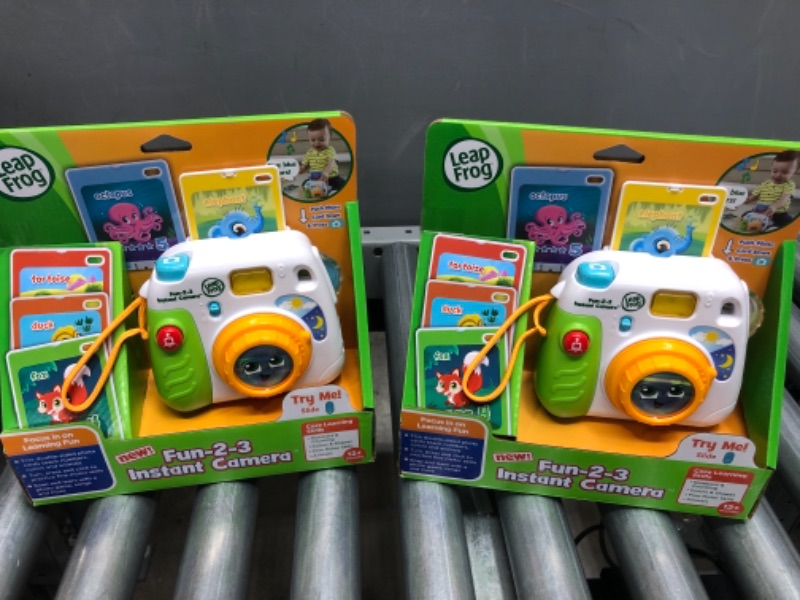 Photo 2 of (X2) LeapFrog Fun-2-3 Instant Camera

