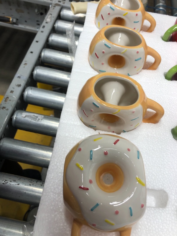 Photo 1 of 5 donut figural mugs 