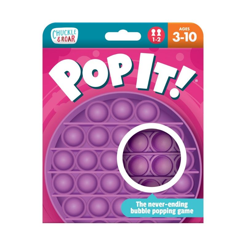 Photo 1 of 2 PACK - Chuckle & Roar Pop It! Fidget and Sensory Game - Purple
