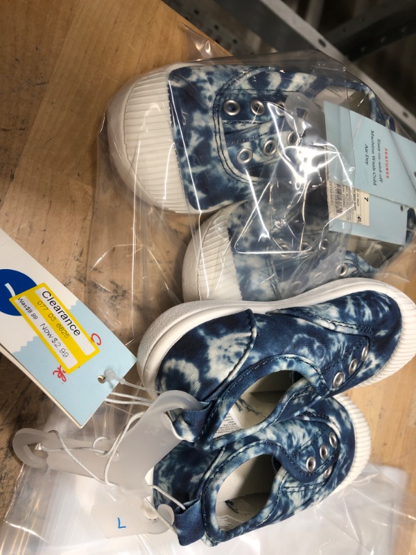 Photo 2 of 2 PACK - SIZE 7C - Toddler Rory Tie-dye Slip-on Sneakers - Cat & Jack