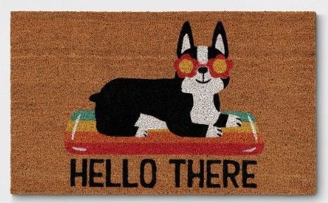 Photo 1 of 1'6"x2'6" Hello Summer Dog Doormat Natural - Sun Squad™


2 PACK