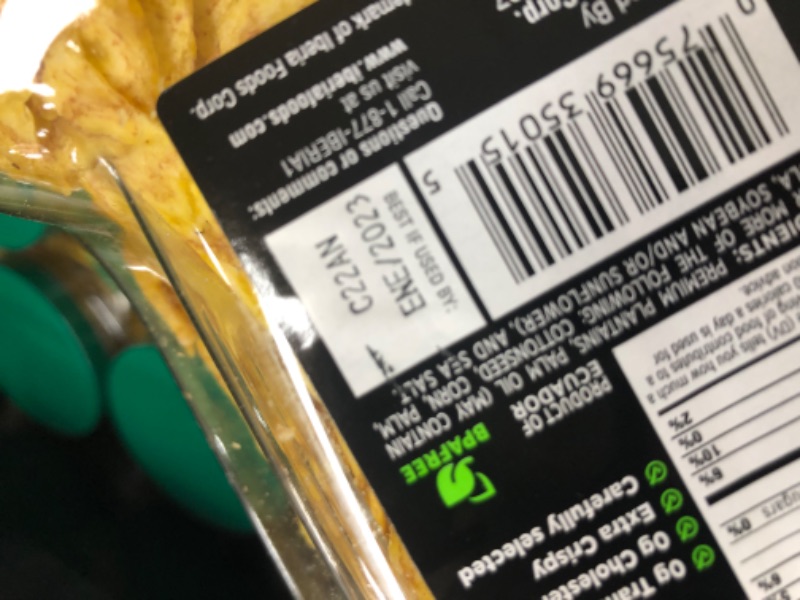 Photo 3 of **exp 2023**
Iberia Platanitos Plantain Chips, Lightly Salted, Sea Salt - 28 oz