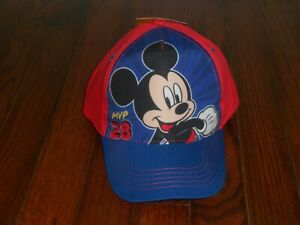 Photo 1 of 5 pack  --DISNEY MICKEY MOUSE Kid's Baseball Hat New 