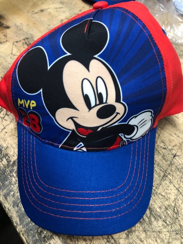 Photo 2 of 5 pack  --DISNEY MICKEY MOUSE Kid's Baseball Hat New 