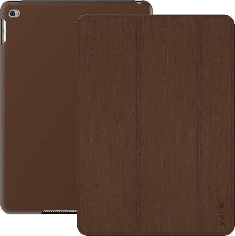 Photo 1 of iPad Air 2 Protective Case Smart Cover with Scratch-Resistant Lining & Auto Sleep/Wake Feature (Brown)
