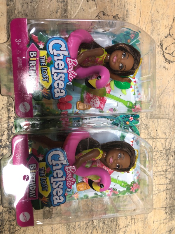 Photo 2 of 2 pack -- ?Barbie Chelsea The Lost Birthday Playset - Flamingo Floatie