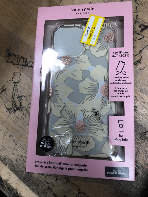 Photo 2 of Kate Spade New York Protective Hardshell Case for MagSafe for iPhone 13 Pro Max & iPhone 12 Pro Max
