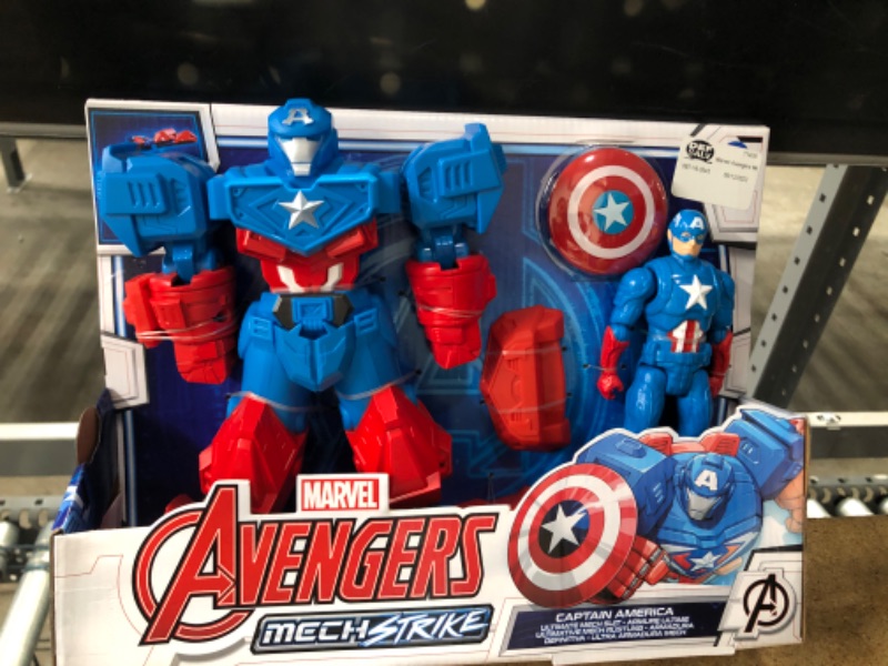 Photo 2 of Avengers Mech Strike 8-inch Ultimate Mech Suit Captain America
