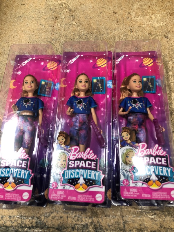 Photo 2 of 3 pack of Barbie Space Discovery Stacie Doll & Accessories
