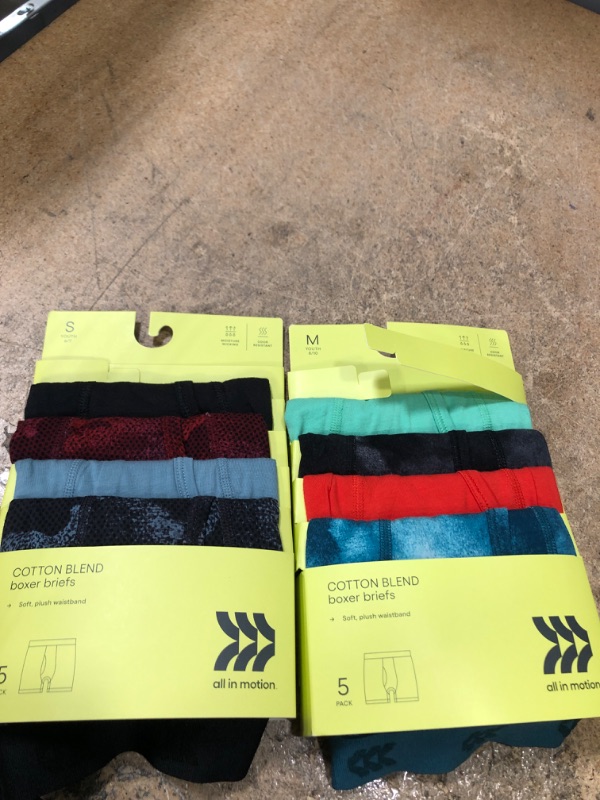 Photo 2 of ***Size: S/M*** Boys' 10pk Boxer Briefs - All in Otion™
