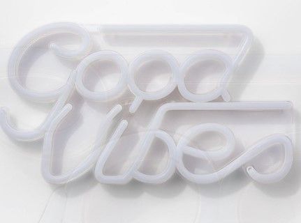 Photo 1 of Neon Wall Sign White - Room Essentials