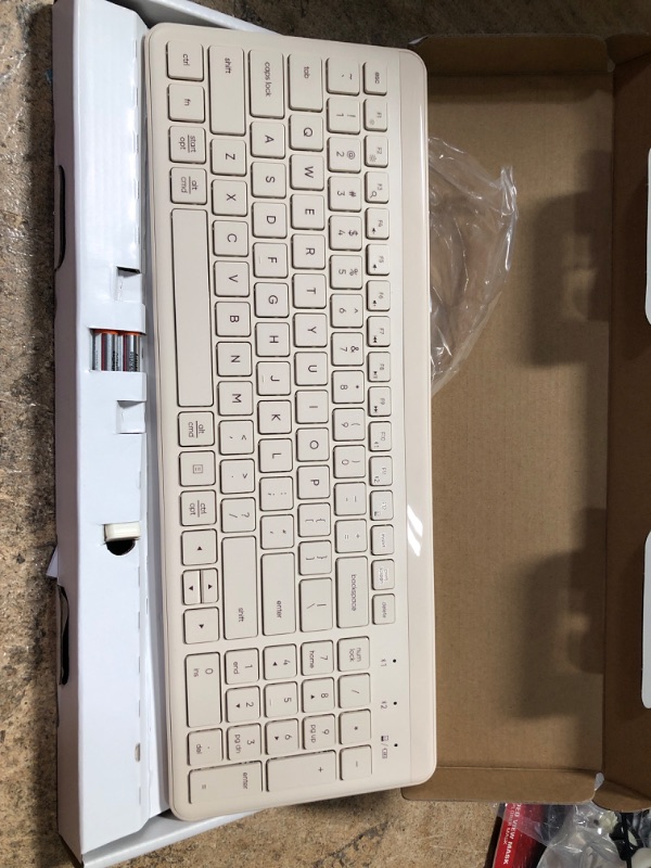 Photo 2 of Heyday Bluetooth Keyboard - Stone White
