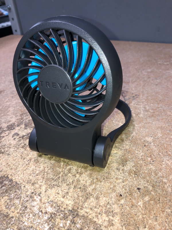 Photo 2 of Treva Mini USB Portable Desk Fan 