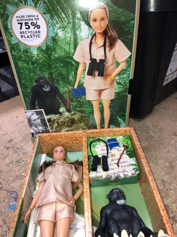 Photo 2 of 
Barbie Signature Inspiring Women Jane Goodall Collector Doll