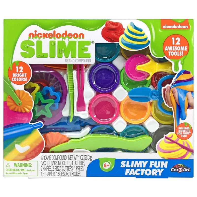 Photo 1 of 2 SETS
Nickelodeon Slime Slimy Fun Factory Kit
