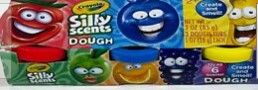 Photo 1 of **ASSORTED SCENTS**
5 PACKS
Crayola Silly Scents Dough Blueberry, Strawberry, Banana BRAND NEW 3-Pack