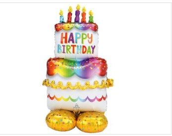 Photo 1 of 'Happy Birthday' Airloonz Balloon
