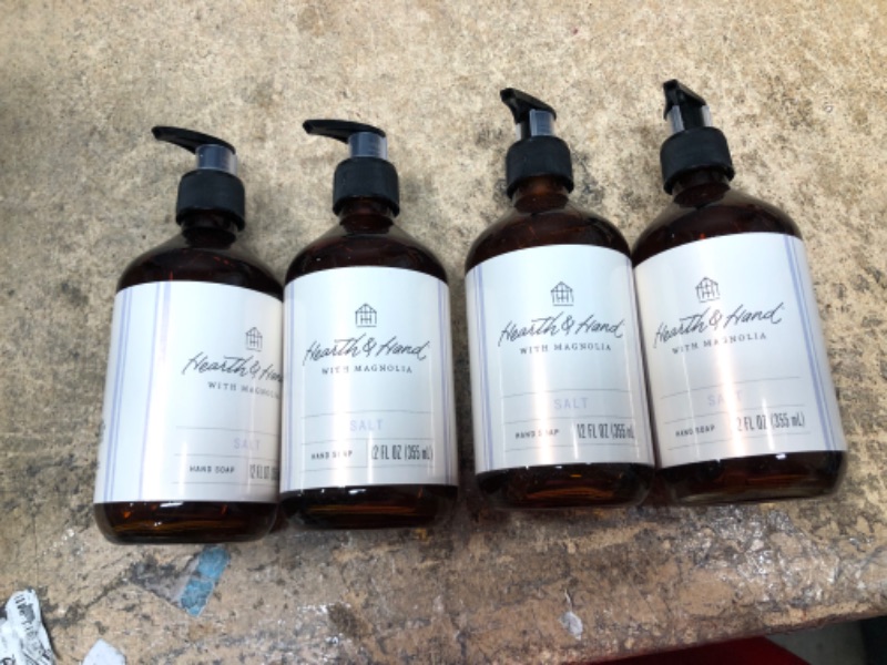 Photo 2 of 12 fl oz Salt Hand Wash - Hearth & Hand™ with Magnolia
4 pack 