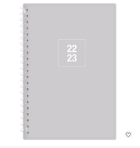 Photo 1 of 2022-23 Academic Planner Weekly/Monthly 5"x8" Solid Gray - Blue Sky
2 pack

