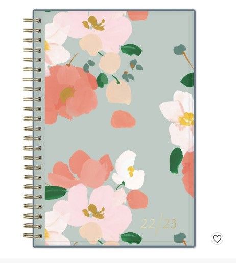 Photo 1 of 2022-23 Academic Planner Weekly/Monthly CYO 5"x8" Coral Bloom - Our Heiday
2 pack 
