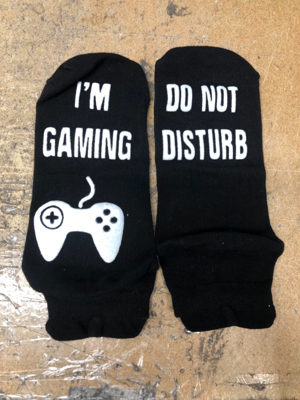 Photo 2 of Do Not Disturb I'm Gaming - Soft Unisex Sock