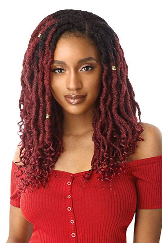 Photo 1 of 3 PACK*** Outre Crochet Braid 30 Stands Wave Bahama Locs 14"