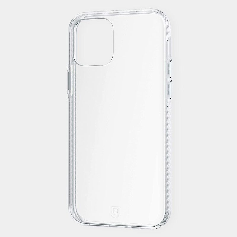 Photo 1 of Bodyguardz Carve, Impact Resistant Case Compatible with The iPhone 12/12 Pro (Clear)