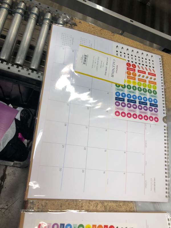 Photo 3 of 2022-23 Academic Wall Calendar 15"x12" Off Grid - The Home Edit for Day Designer
2 pack 

