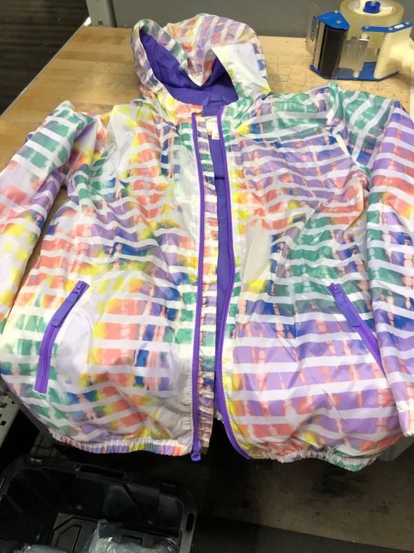 Photo 2 of 
Girs' Tie-Dye Windbreaker Jacket - Cat & Jack™
SIZE MED
