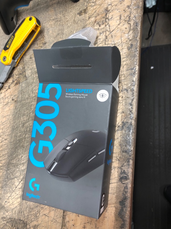 Photo 1 of Logitech G305 Lightspeed Wireless Gaming Mouse (Black)