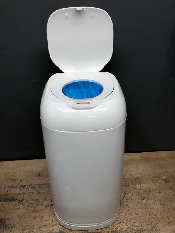 Photo 2 of Diaper Genie Expressions Diaper Pail With Starter Refill

