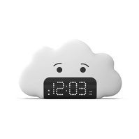 Photo 1 of Kids' Wake up Light Alarm Cloud Clock White - Capello

